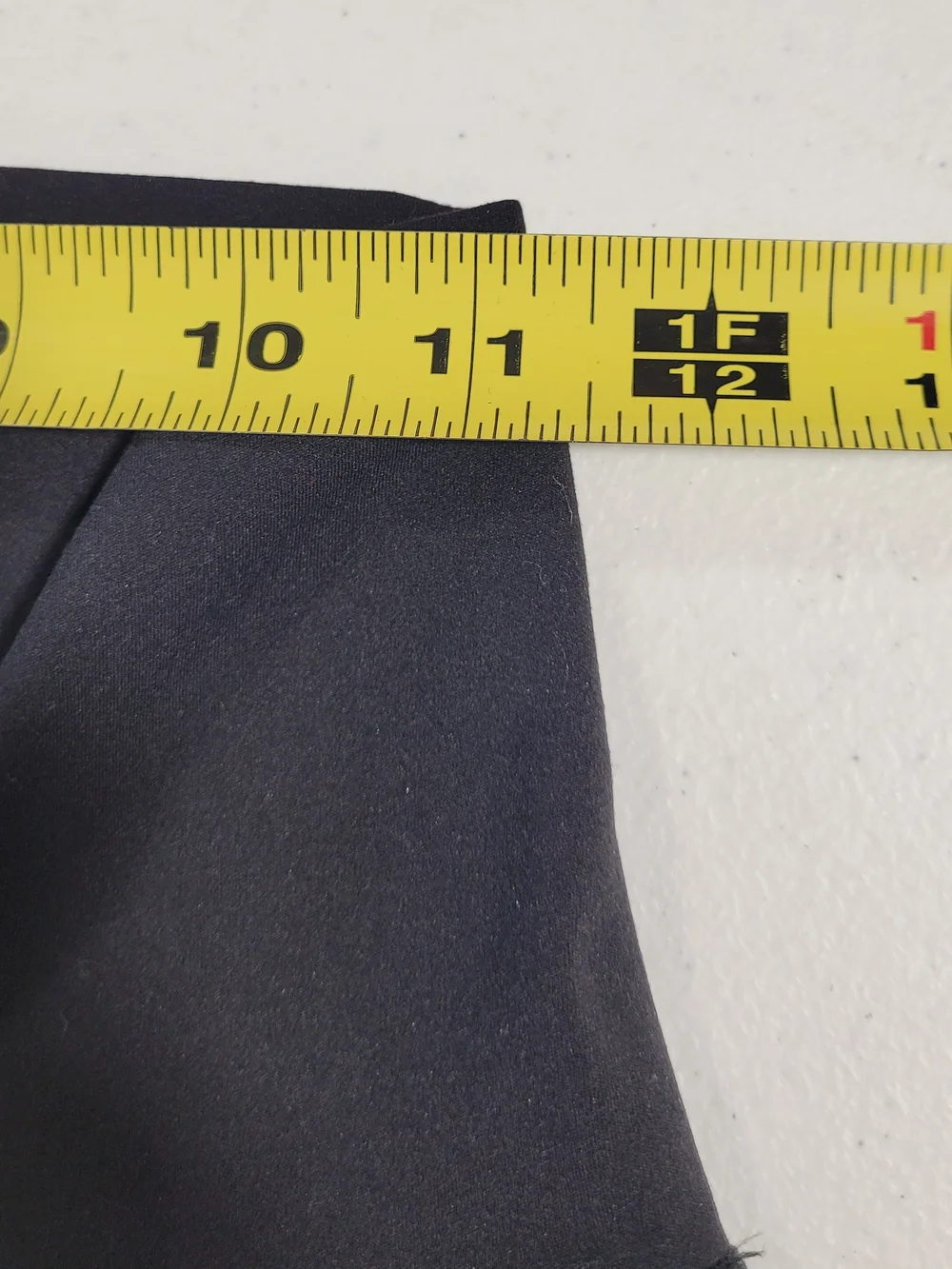 High-Rise Black Women's Leggings with Wide Waistband - Picture 2 of 4